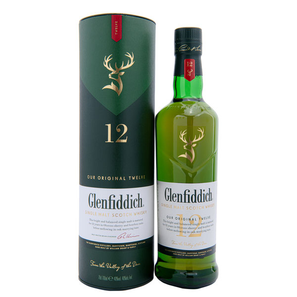 格蘭菲迪12年單一純麥威士忌0.7L