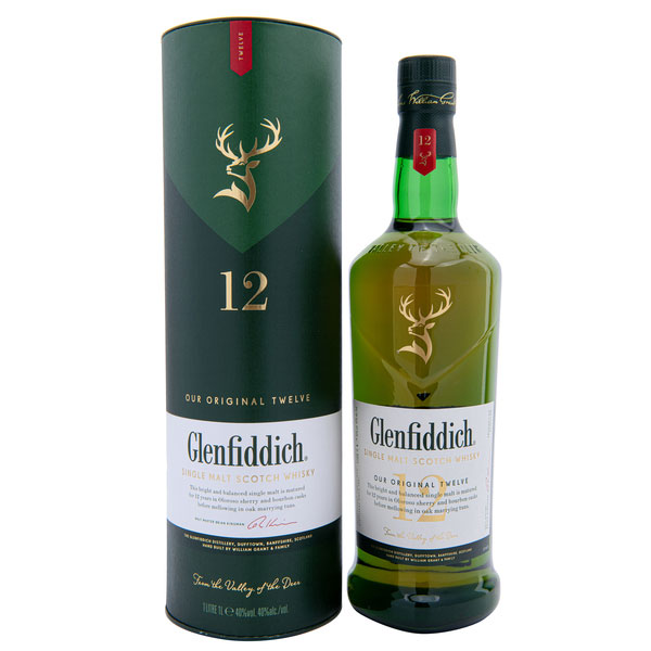 格蘭菲迪12年單一純麥威士忌 1L