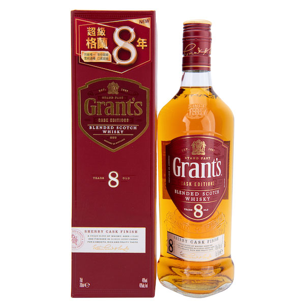 格蘭8年雪莉桶0.7L