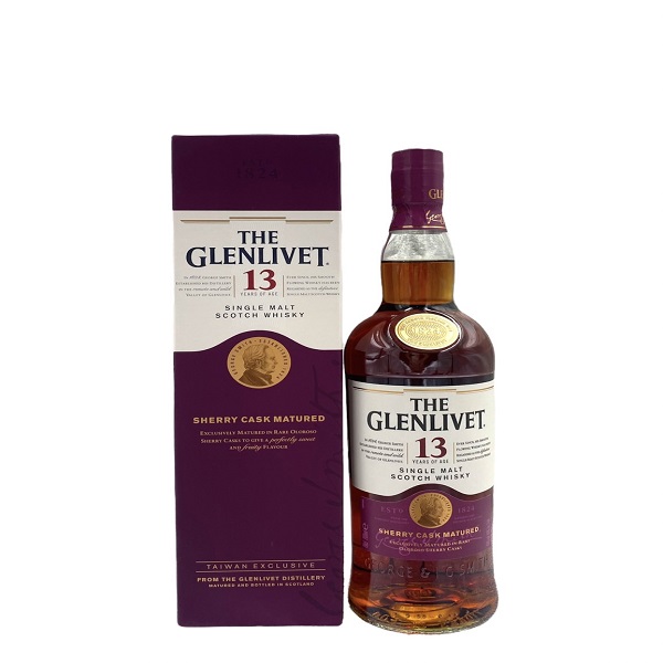 格蘭利威13年雪莉桶單一麥芽威士忌0.7L