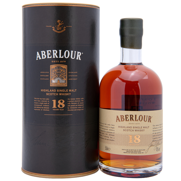 亞伯樂18年單一純麥威士忌0.5L