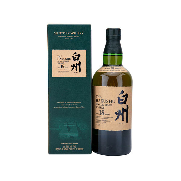 白州18年單一純麥威士忌 0.7L