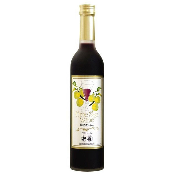 麻原紅酒梅酒0.5L