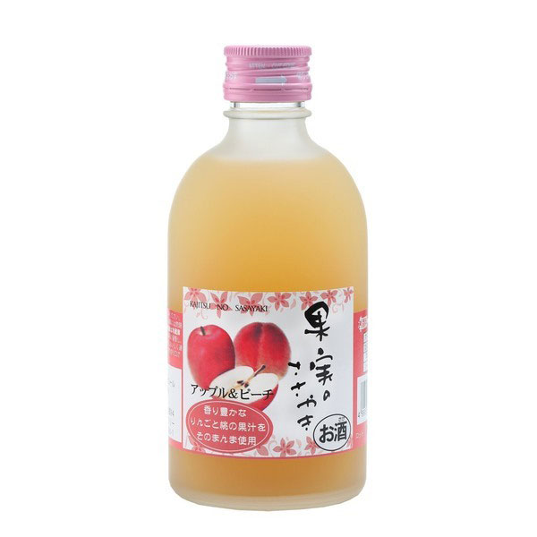 麻原蘋果水蜜桃酒0.3L