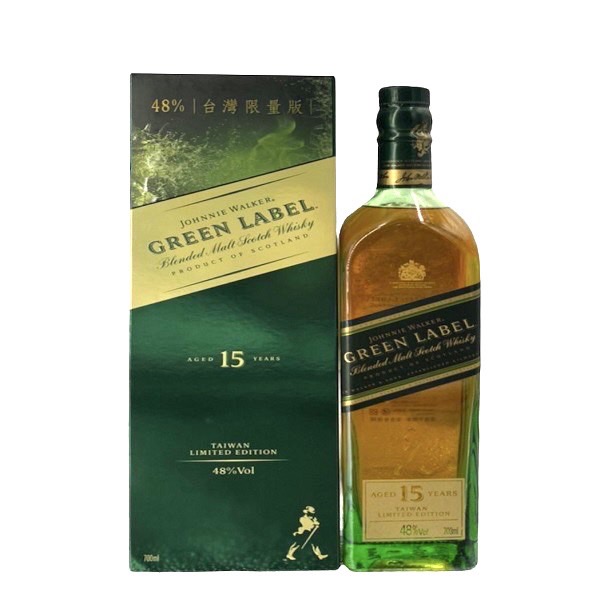 約翰走路綠牌15年48％ 0.7L