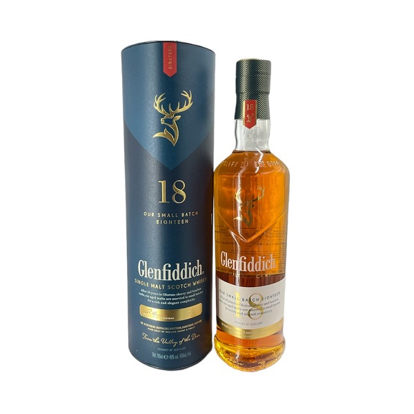 格蘭菲迪18年單一麥芽蘇格蘭威士忌0.7L