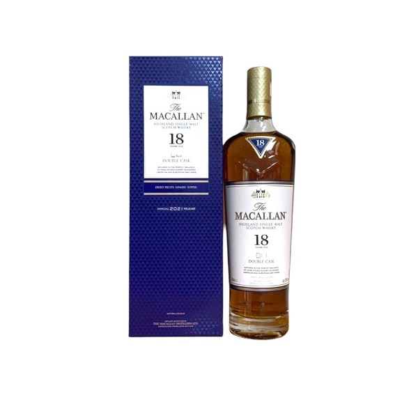 麥卡倫18年雪莉雙桶0.7L(2021)