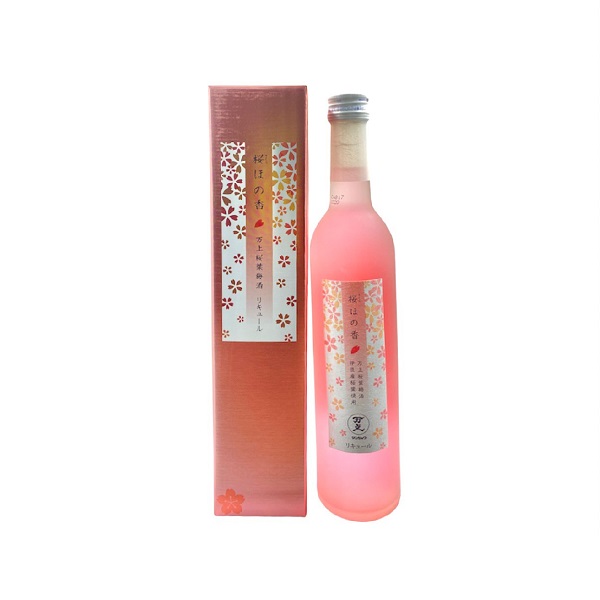日本萬上櫻葉梅酒0.5L