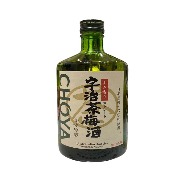 CHOYA宇治茶梅酒0.72L