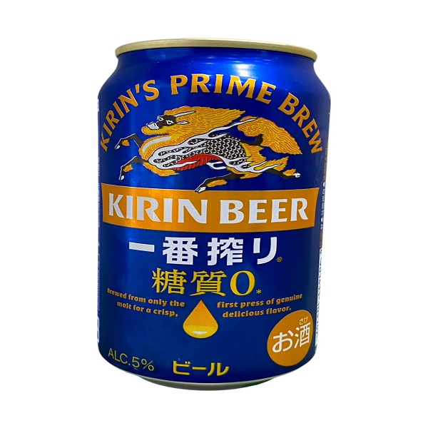 麒麟一番搾-零糖質啤酒350ml