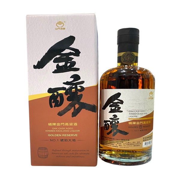 金釀桶陳高金門高粱酒NO.1琥珀大地0.75L
