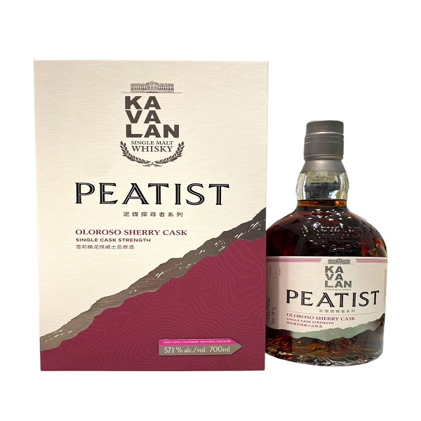 噶瑪蘭泥煤探尋者雪莉桶原酒0.7L