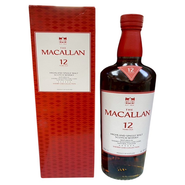 麥卡倫12年雪莉桶單桶0.7L