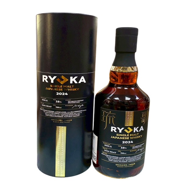 Ryuka 2024琉歌單一麥芽威士忌0.7L
