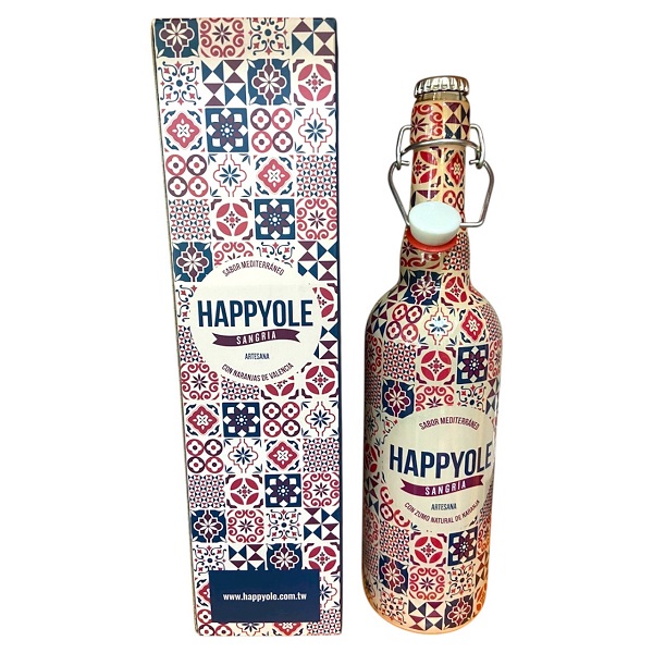 快樂歐莉．桑格莉亞水果紅酒0.75L