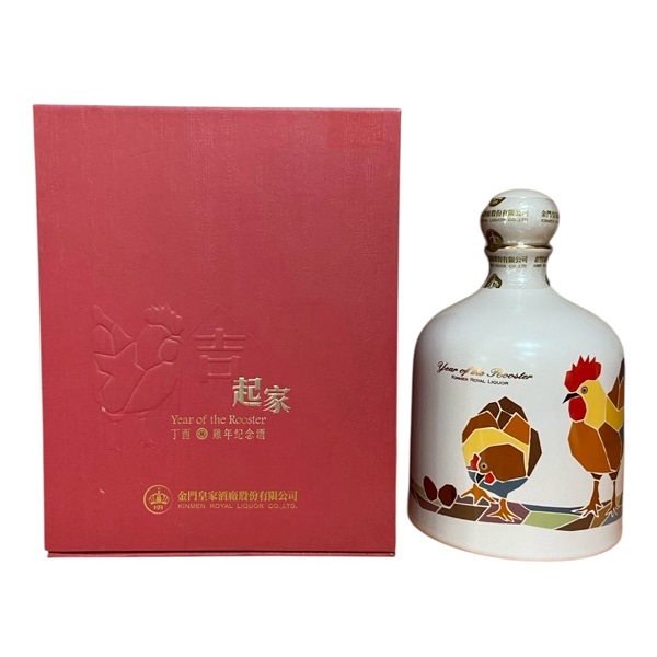金門皇家酒廠 丁酉雞年起家紀念酒0.5L