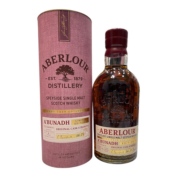 亞伯樂第一批次雙桶重雪莉原酒威士忌0.7L