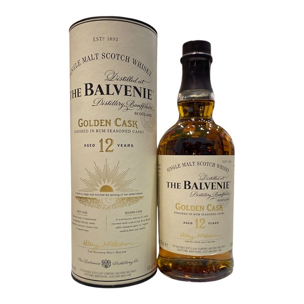 百富12年黃金蘭姆桶單一麥芽威士忌0.7L