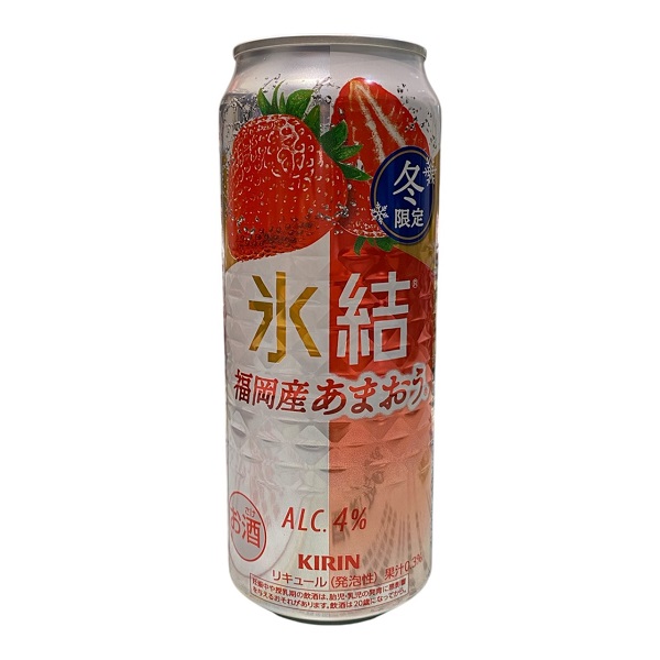 KIRIN冰結調酒-甘王草莓期間限定 500ml