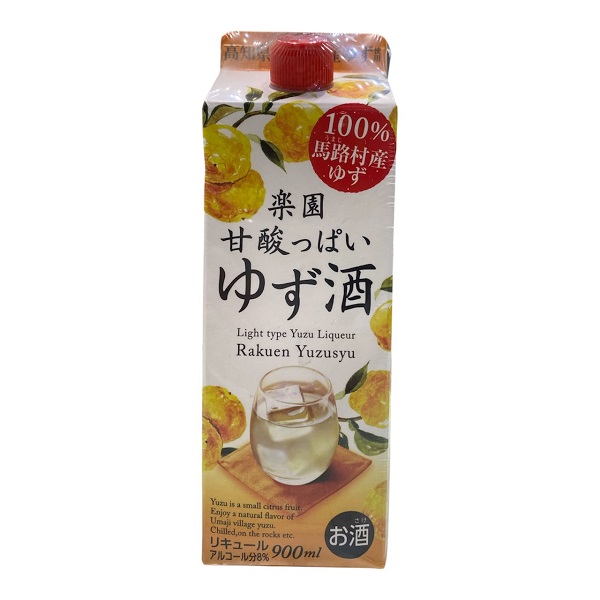樂園柚子酒紙盒0.9L