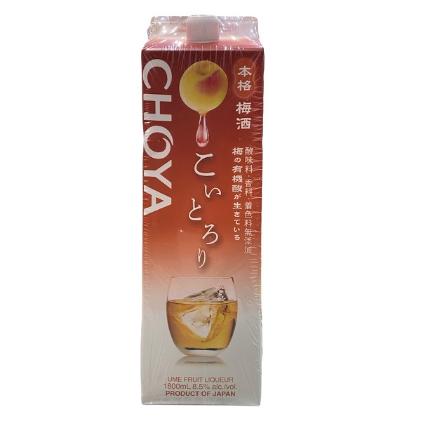 CHOYA無添加本格梅酒紙盒1.8L