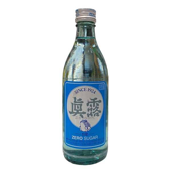 真露Zero Sugar 復古風燒酒0.36L