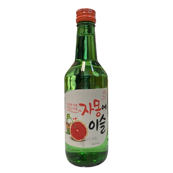 真露葡萄柚燒酒0.36L