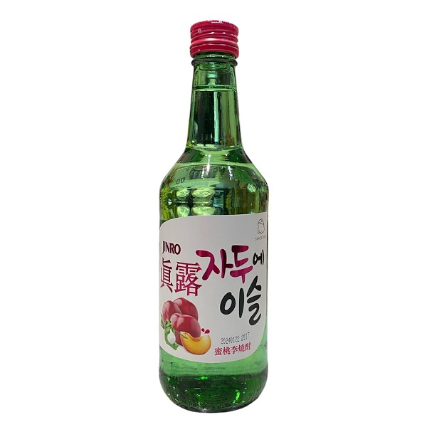 真露李子燒酒0.36L